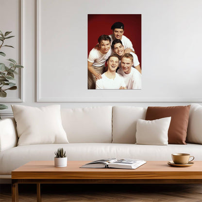 Boyzone | Pop Group Portrait | Vintage Music Poster - Music Poster