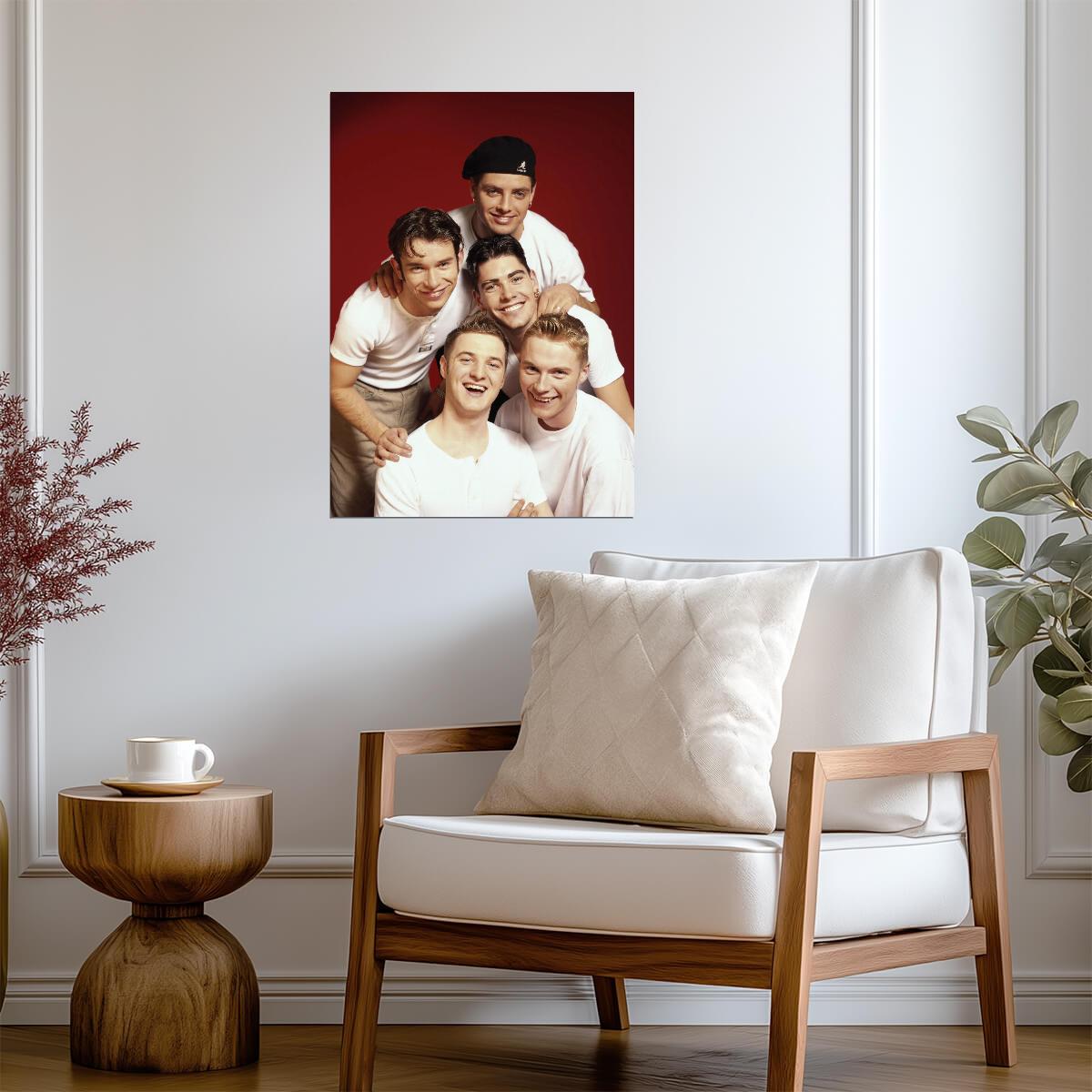 Boyzone | Pop Group Portrait | Vintage Music Poster - Music Poster