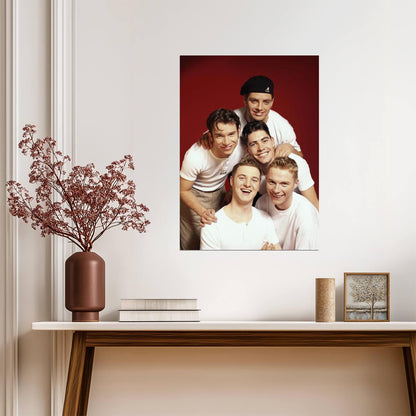 Boyzone | Pop Group Portrait | Vintage Music Poster - Music Poster