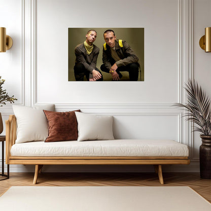 Twenty One Pilots Trench Era | Tyler Joseph & Josh Dun | Alternative Rock Poster - Music Poster