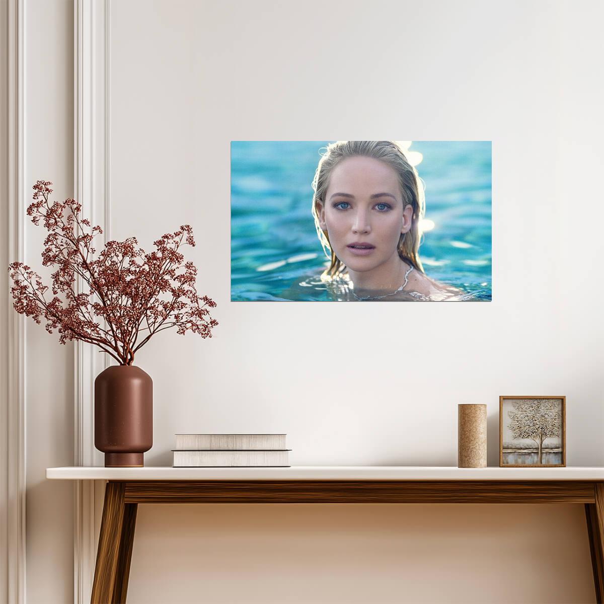 Jennifer Lawrence | Pastel Art Style | Celebrity Poster - Celebrities Poster