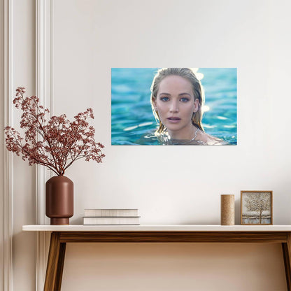Jennifer Lawrence | Pastel Art Style | Celebrity Poster - Celebrities Poster