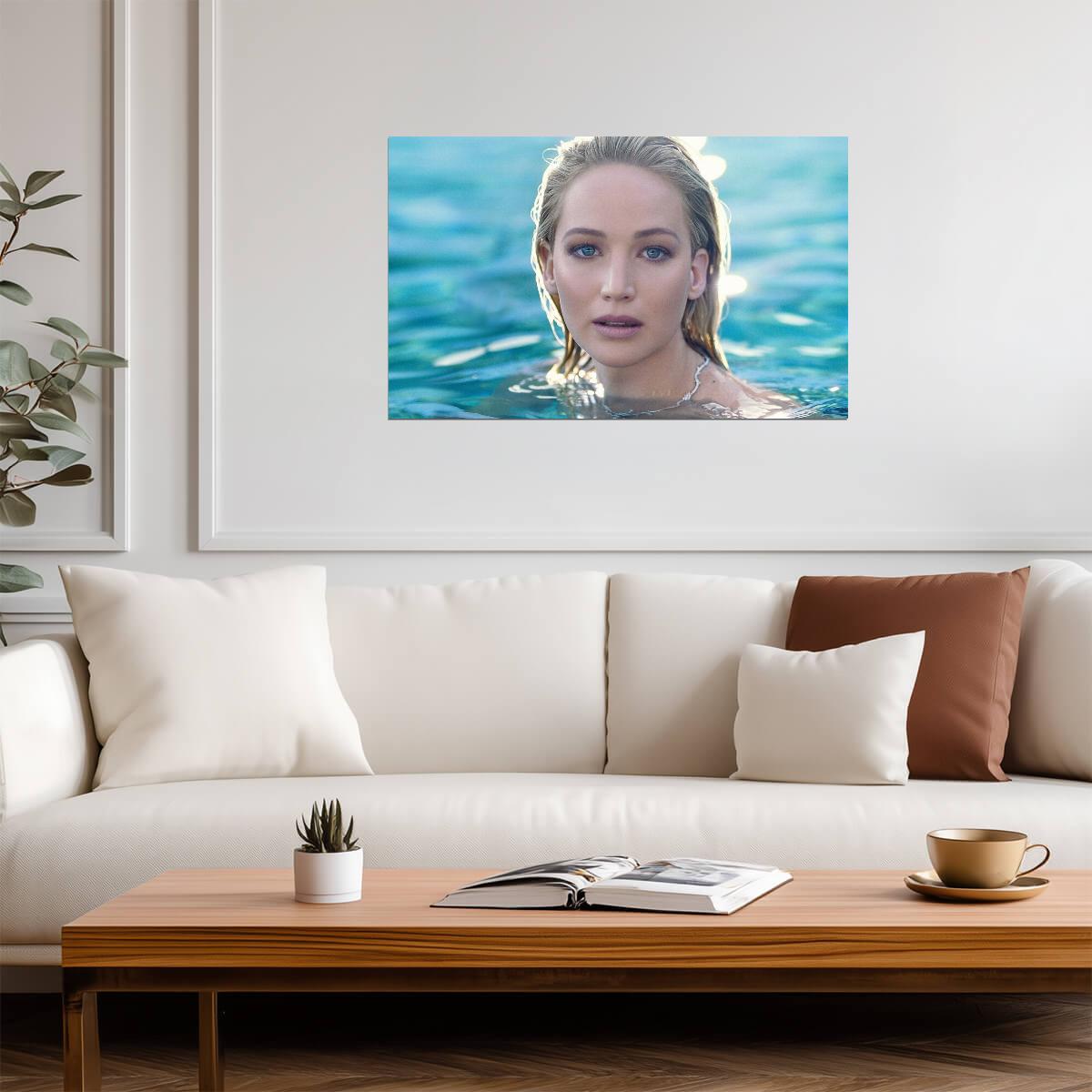 Jennifer Lawrence | Pastel Art Style | Celebrity Poster - Celebrities Poster