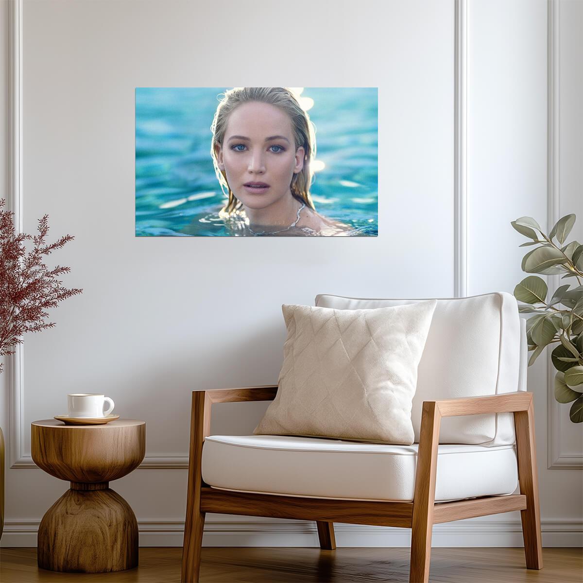 Jennifer Lawrence | Pastel Art Style | Celebrity Poster - Celebrities Poster