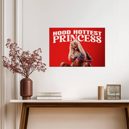 Sexyy Red Hood Hottest Princess | Album Cover Poster | Sexy Hip Hop Art - Music Poster