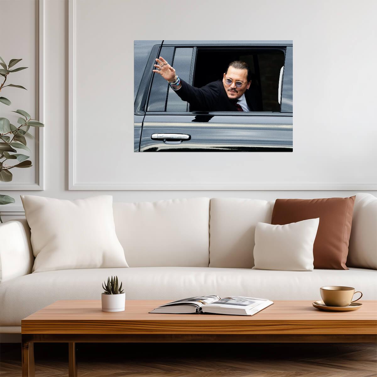 Johnny Depp Poster | American Actor Print - Celebrities Poster