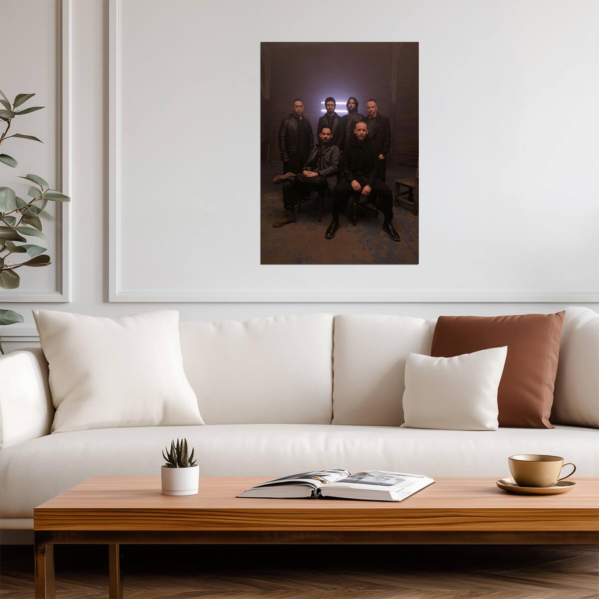 Linkin Park Band Photo | Rock Music Poster | Chester Bennington Tribute Art - Music Poster