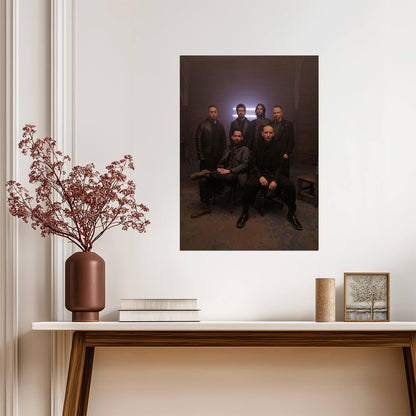Linkin Park Band Photo | Rock Music Poster | Chester Bennington Tribute Art - Music Poster