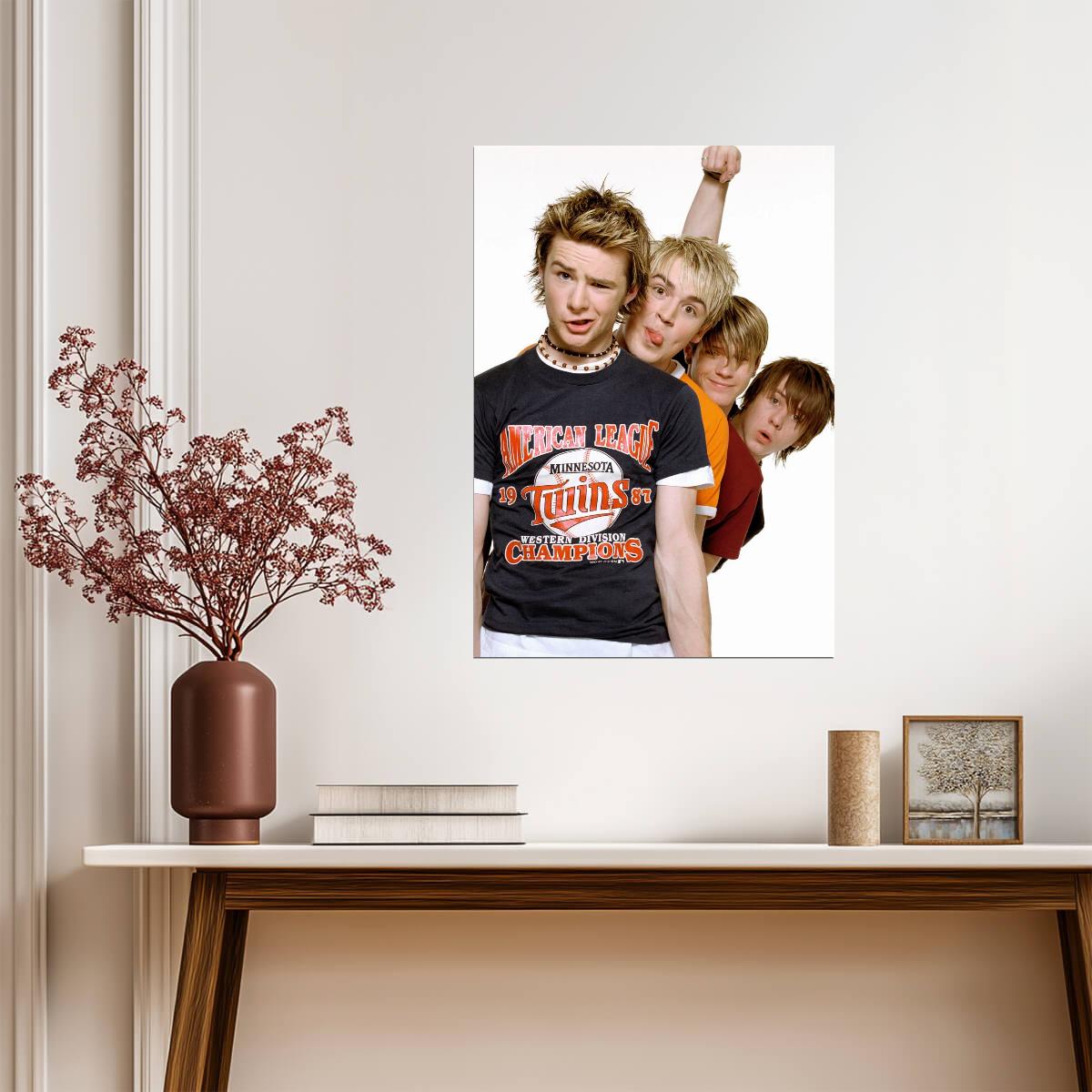 McFly Poster | Pop Rock Vintage Print - Music Poster