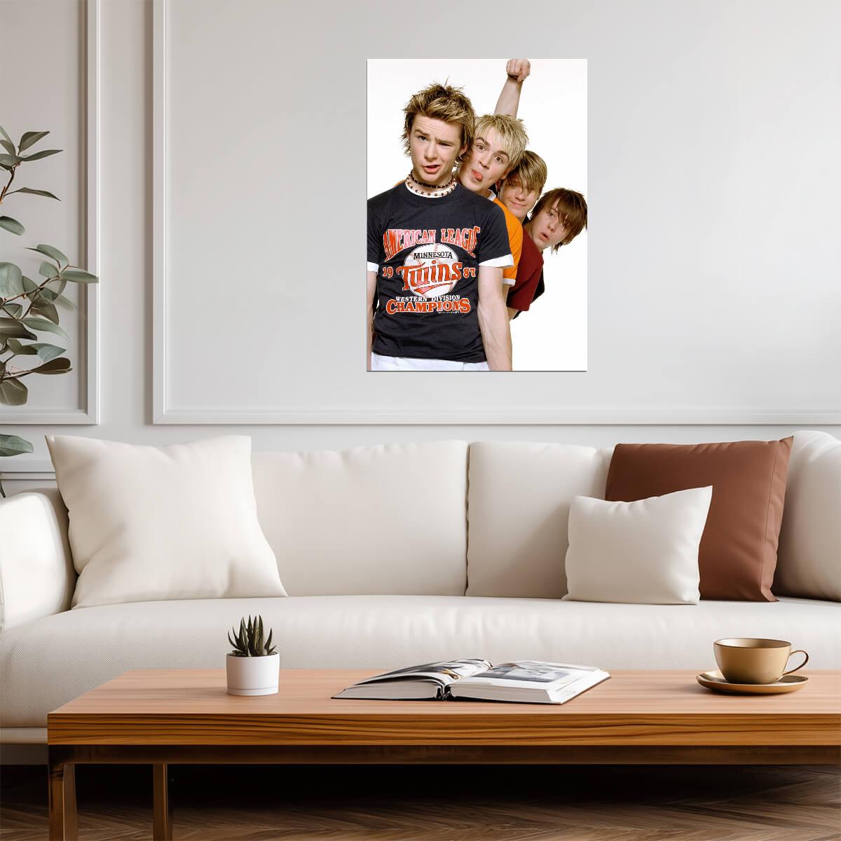 McFly Poster | Pop Rock Vintage Print - Music Poster