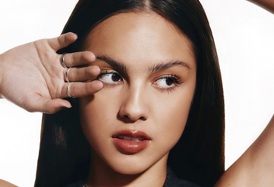 Olivia Rodrigo Hand Over Eye | Close Up Portrait | Pop Star Wall Art Poster - Music Poster