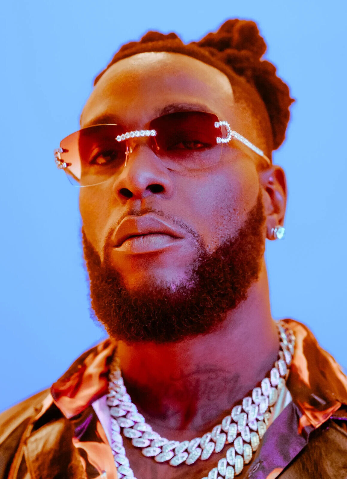 Burna Boy | Afro Fusion Star | Vibrant Music Poster - Music Poster