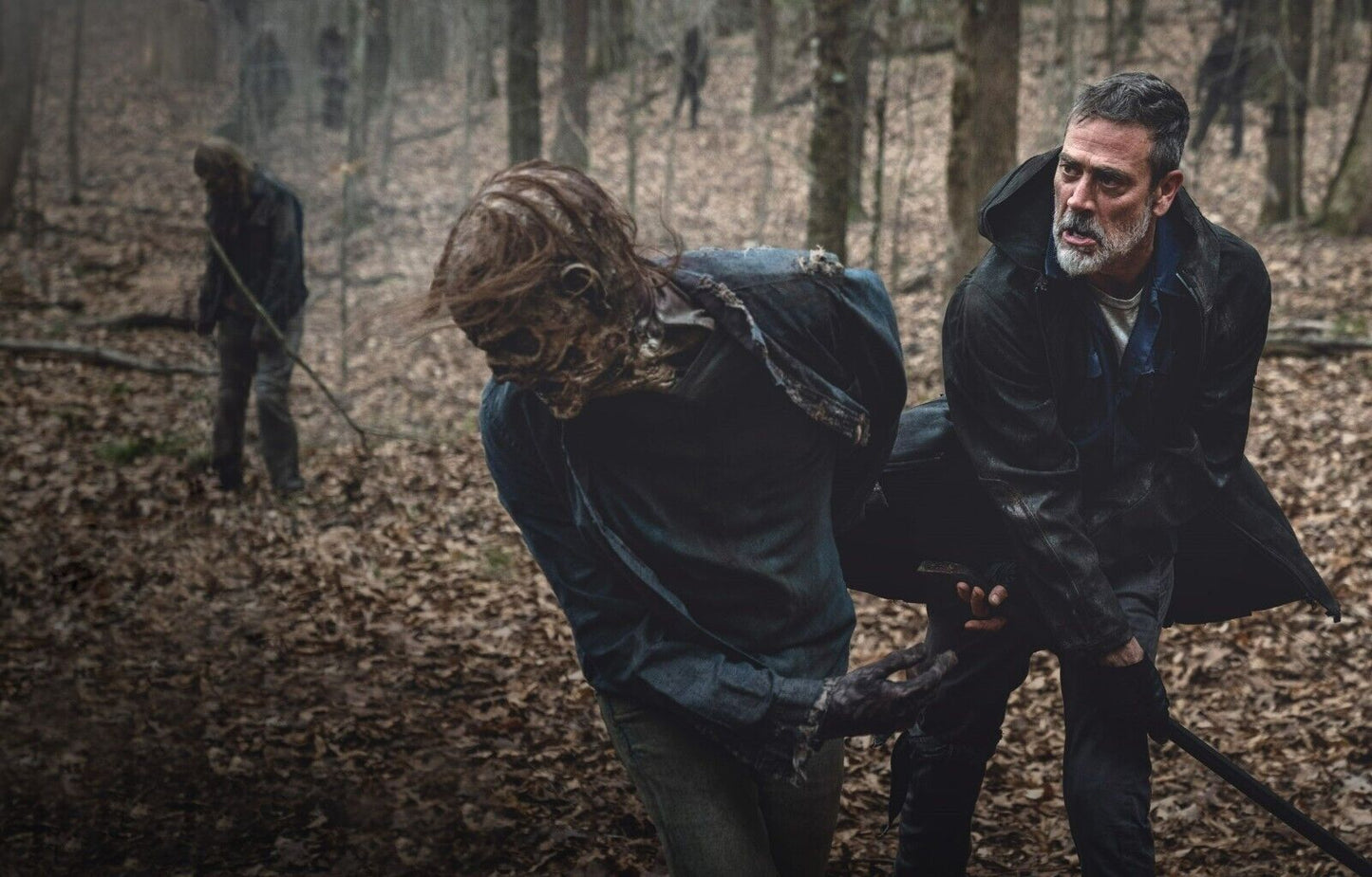 The Walking Dead Season 10 | Negan & Alpha Key Art | Horror TV Series Poster - Movies & TV Poster