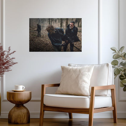 The Walking Dead Season 10 | Negan & Alpha Key Art | Horror TV Series Poster - Movies & TV Poster