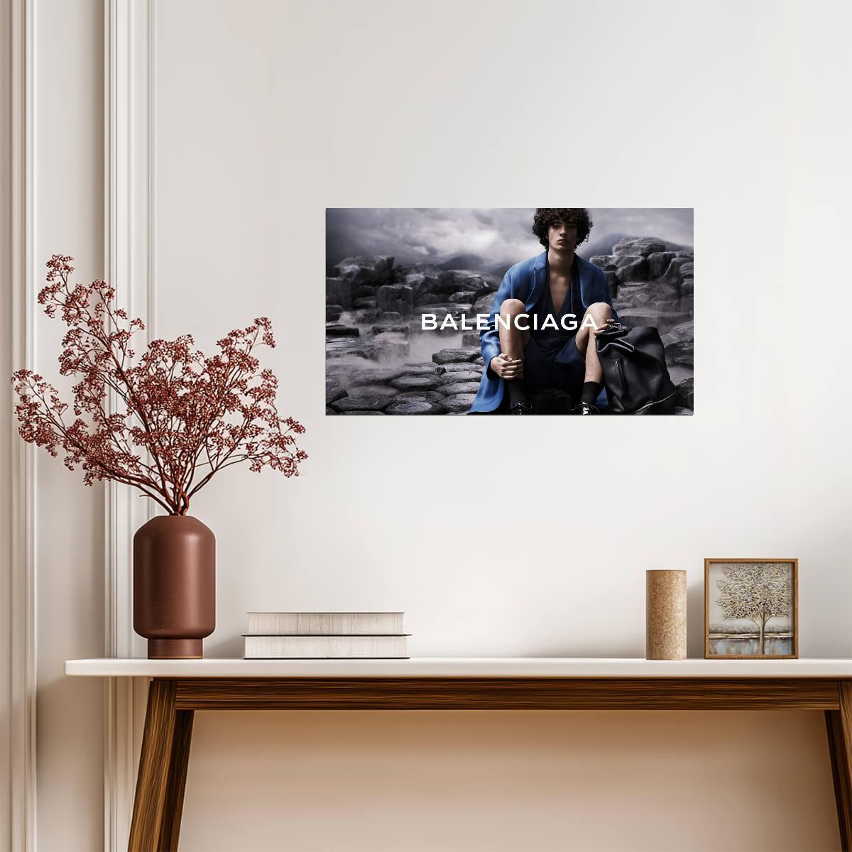 Balenciaga Fashion Ad | Modern Photography Poster | Luxury Brand Wall Art - Photography Poster