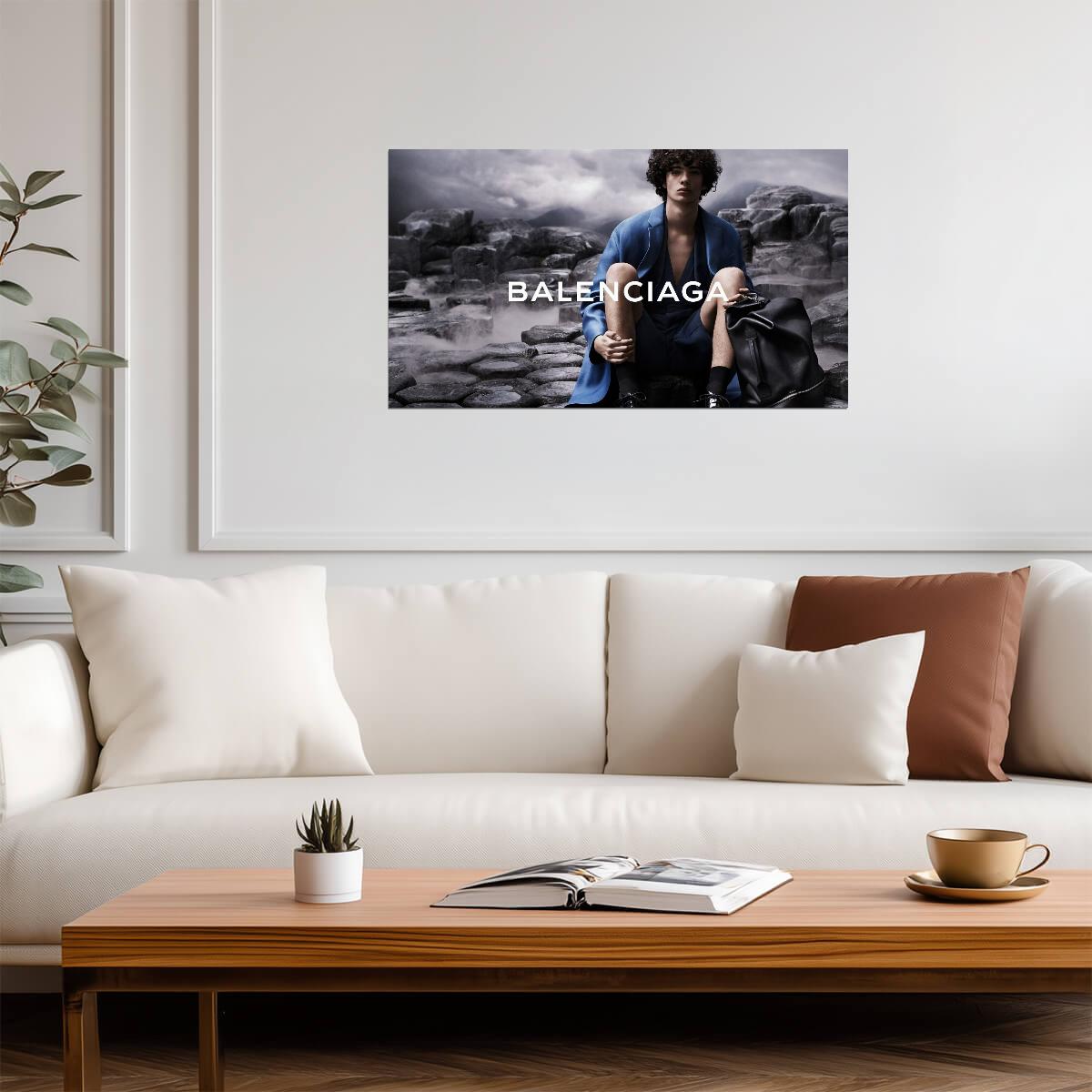 Balenciaga Fashion Ad | Modern Photography Poster | Luxury Brand Wall Art - Photography Poster