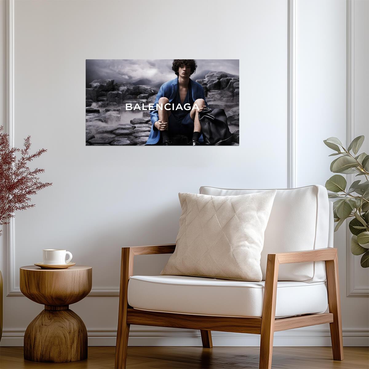 Balenciaga Fashion Ad | Modern Photography Poster | Luxury Brand Wall Art - Photography Poster