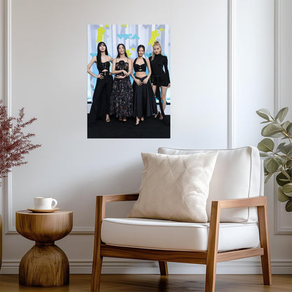 Blackpink Red Carpet Photo | K-Pop Music Poster | Gift for Fans - Music Poster