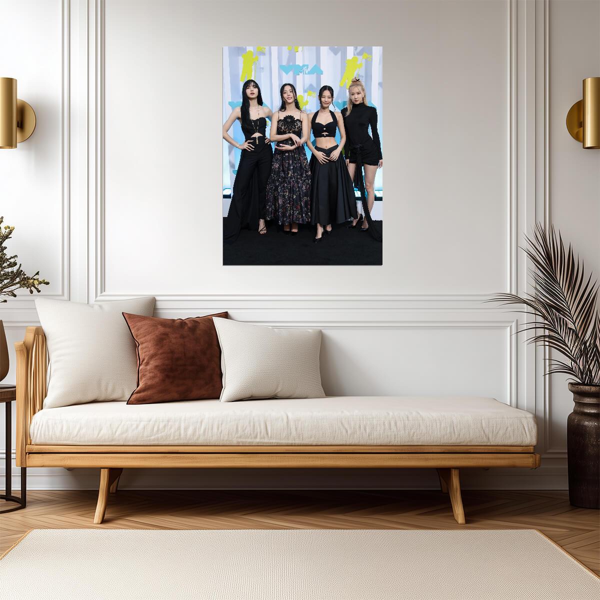 Blackpink Red Carpet Photo | K-Pop Music Poster | Gift for Fans - Music Poster