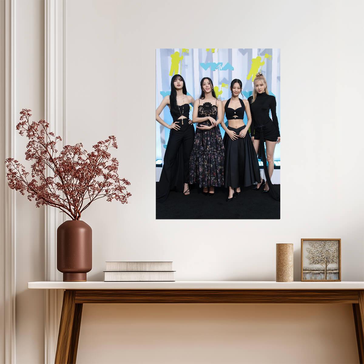 Blackpink Red Carpet Photo | K-Pop Music Poster | Gift for Fans - Music Poster