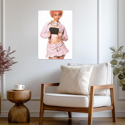 Ice Spice | Pastel Style Art | Star Poster - Music Poster