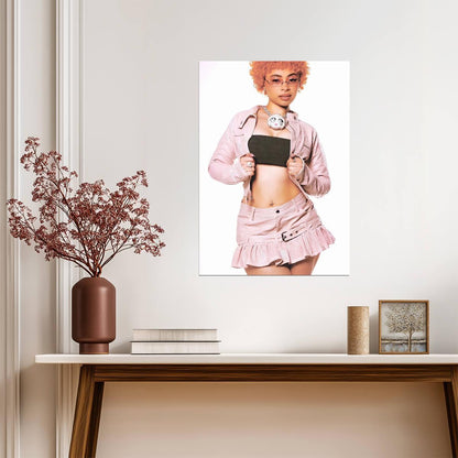 Ice Spice | Pastel Style Art | Star Poster - Music Poster