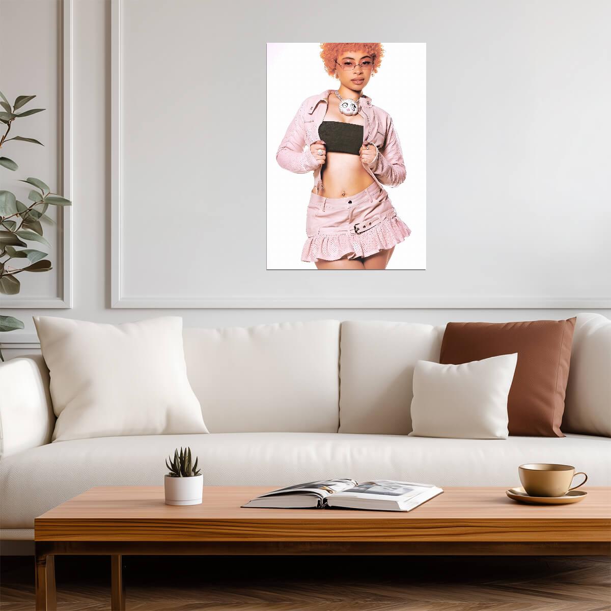 Ice Spice | Pastel Style Art | Star Poster - Music Poster