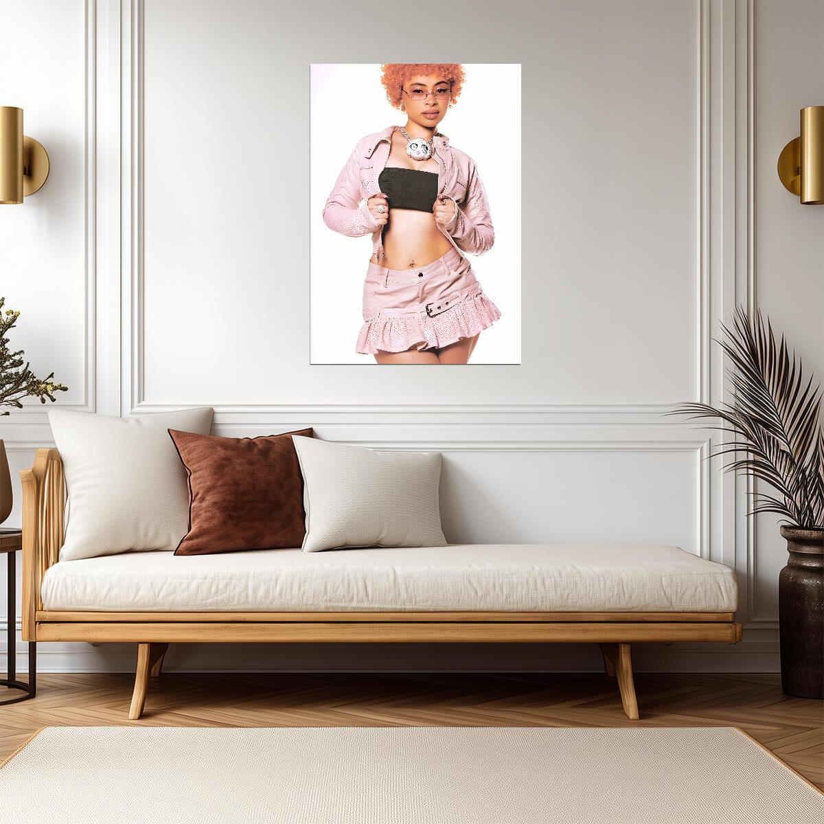 Ice Spice | Pastel Style Art | Star Poster - Music Poster