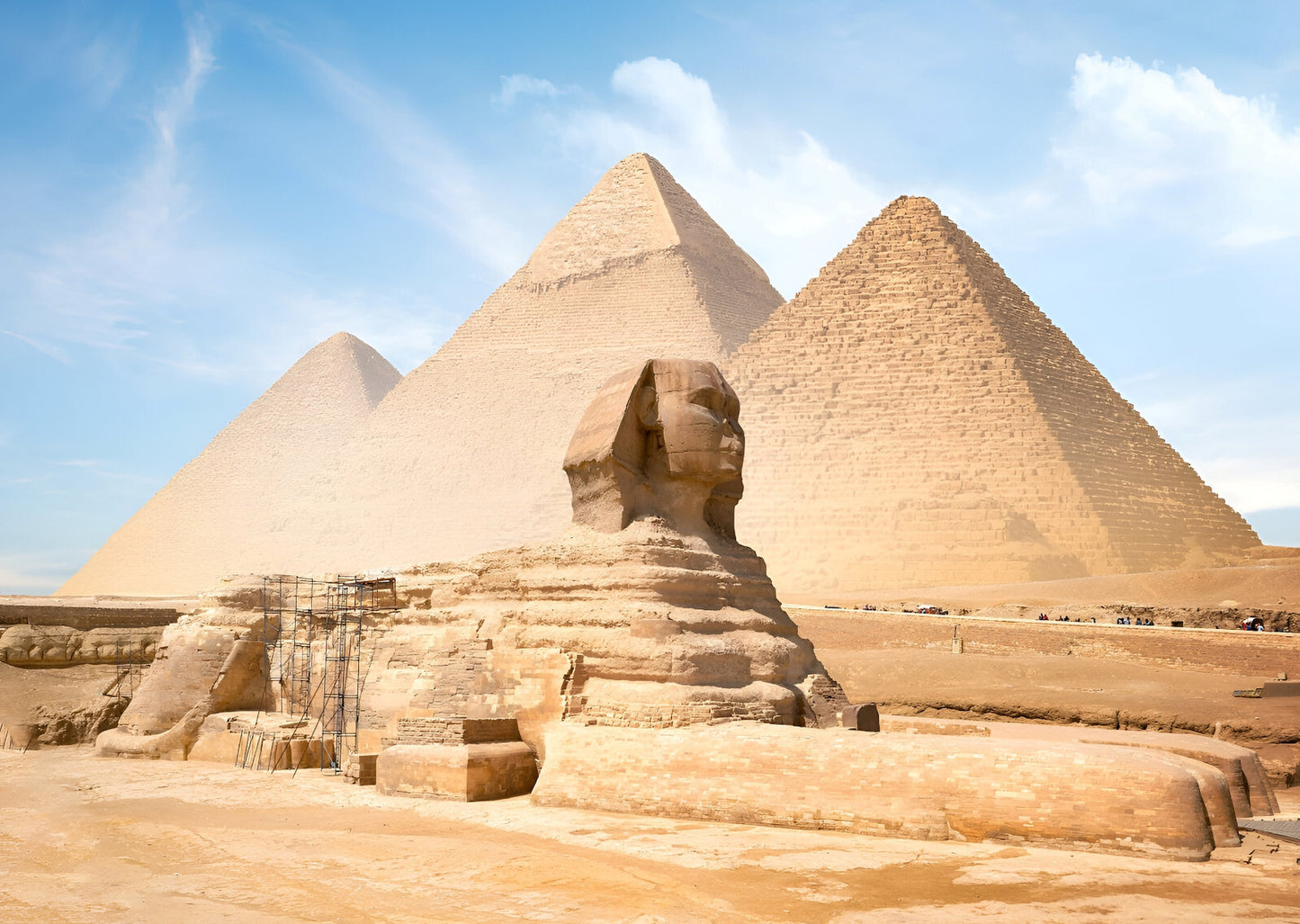 Great Sphinx of Giza Egypt | Ancient Pyramids Poster | Travel Photography Print - Photography Poster