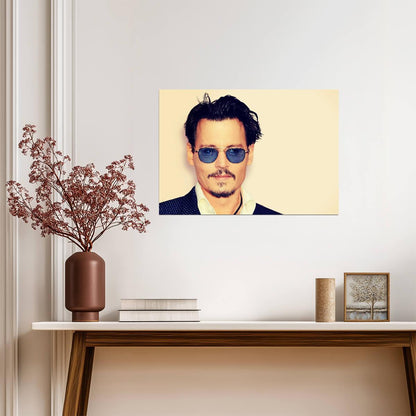 Johnny Depp Wall Art | Actor Print - Celebrities Poster
