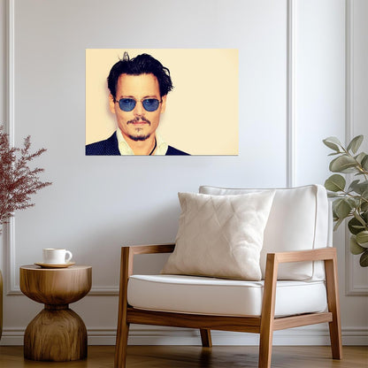 Johnny Depp Wall Art | Actor Print - Celebrities Poster
