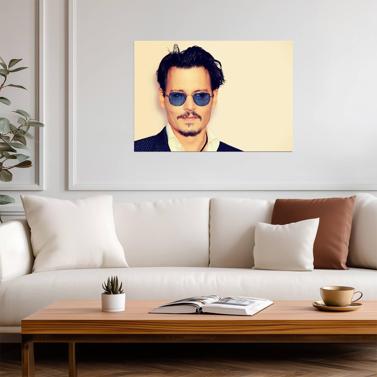 Johnny Depp Wall Art | Actor Print - Celebrities Poster