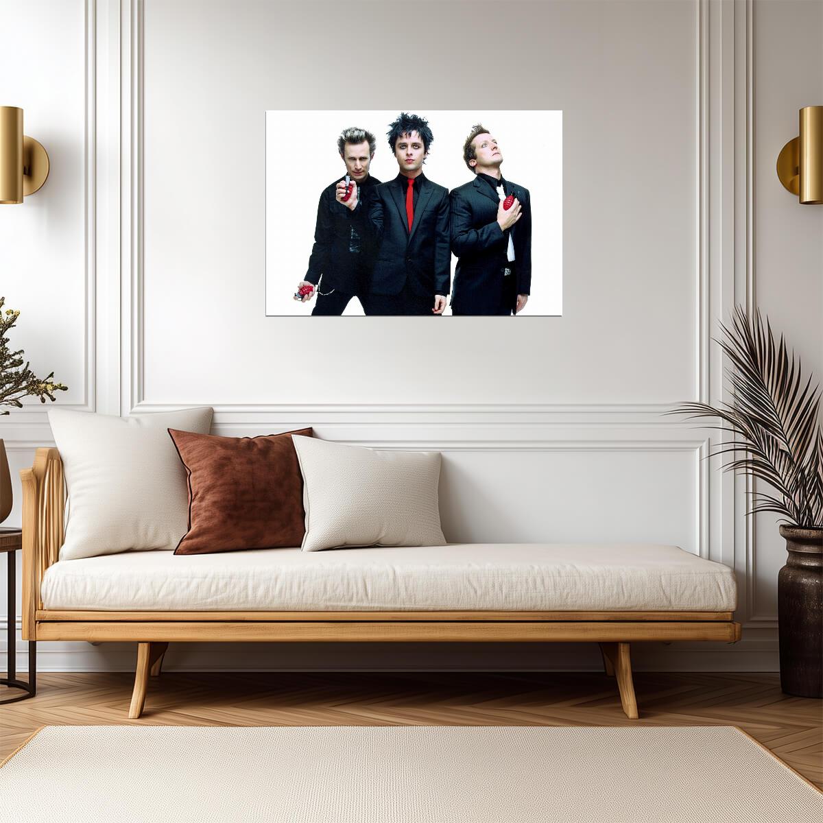 Green Day American Idiot Era | Punk Rock Band Poster | 2000s Music Wall Art - Music Poster