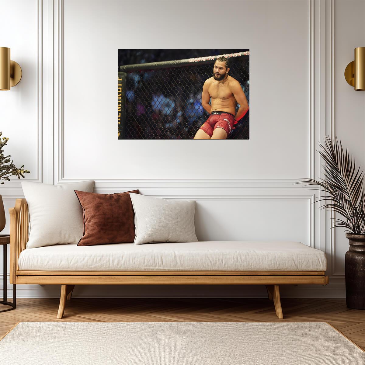 Jorge Masvidal at Madison Square Garden | UFC BMF Title Fight Poster | MMA Sports Photography - Sports Poster
