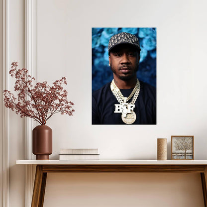 Benny The Butcher | Griselda Member Poster | Hip Hop Art - Music Poster