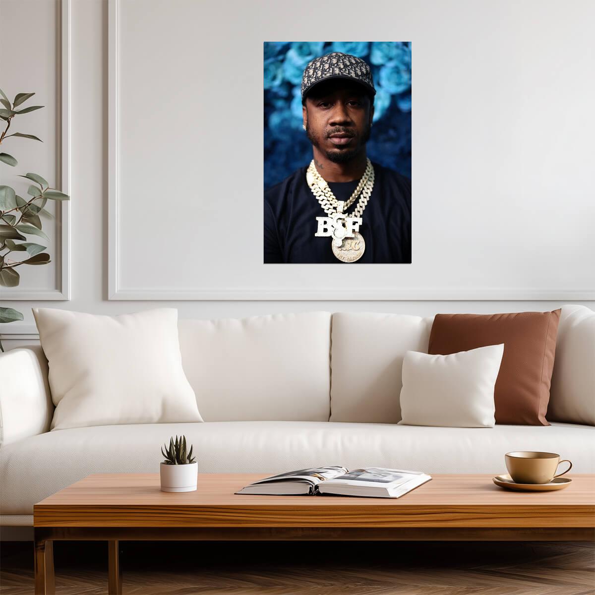 Benny The Butcher | Griselda Member Poster | Hip Hop Art - Music Poster