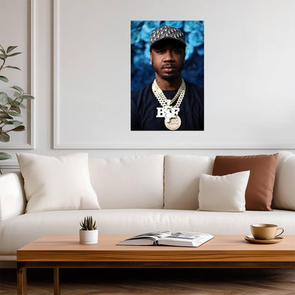 Benny The Butcher | Griselda Member Poster | Hip Hop Art - Music Poster