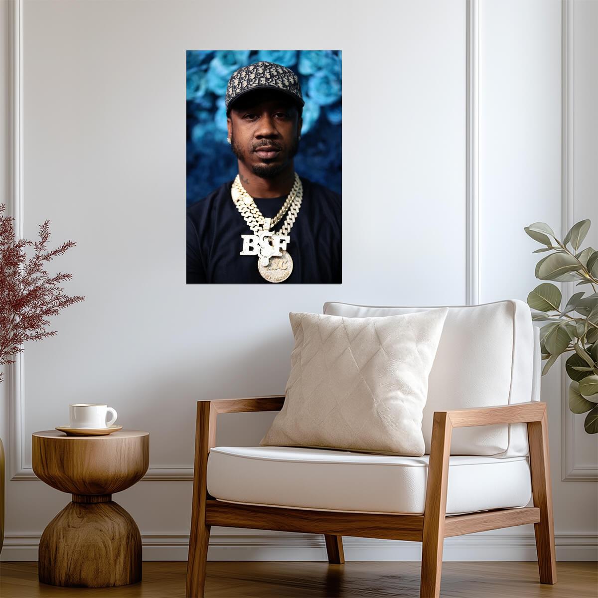 Benny The Butcher | Griselda Member Poster | Hip Hop Art - Music Poster