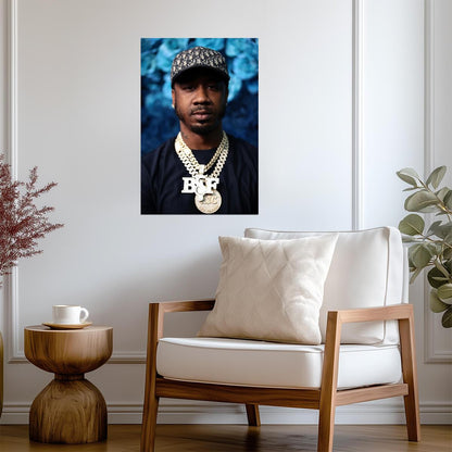 Benny The Butcher | Griselda Member Poster | Hip Hop Art - Music Poster