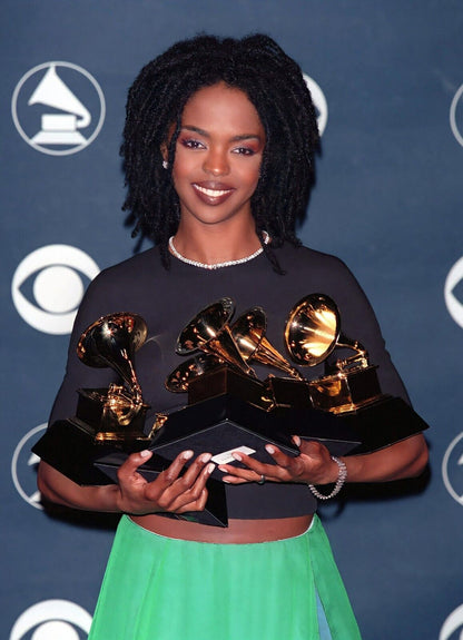 Lauryn Hill Poster | R&B Singer Vintage Print - Music Poster