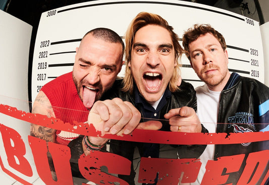 Busted | Rock Trio Portrait | Music Fan Poster - Music Poster