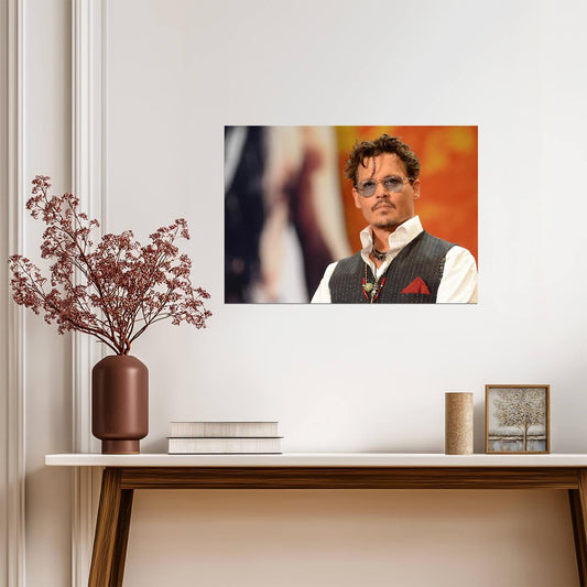 Johnny Depp Poster | Art Print - Celebrities Poster