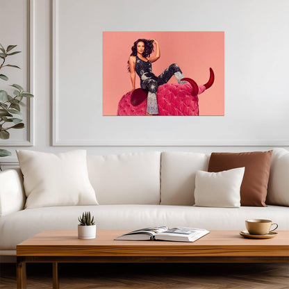 Maya Jama Poster | Model Art Print - Celebrities Poster