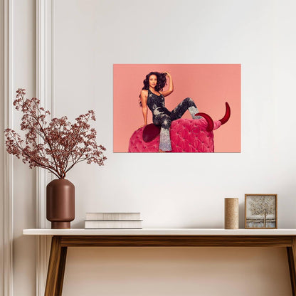 Maya Jama Poster | Model Art Print - Celebrities Poster
