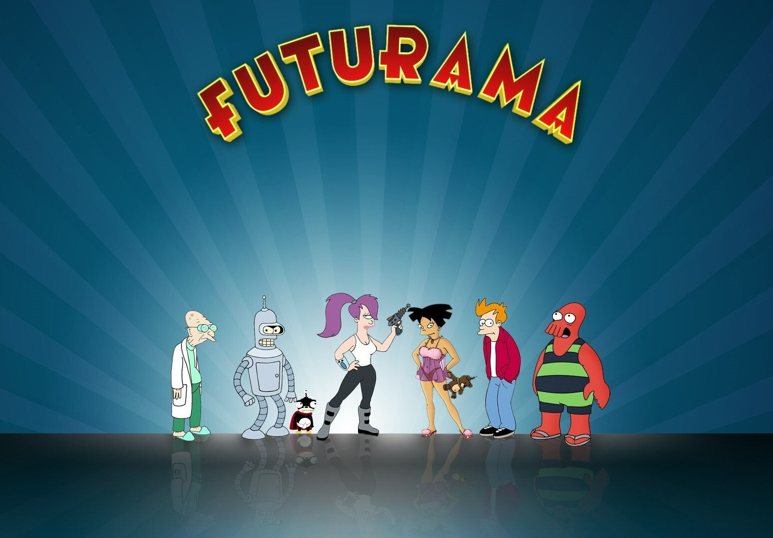 Futurama Characters Art | Animated TV Show Poster | Pop Art Print - Movies & TV Poster
