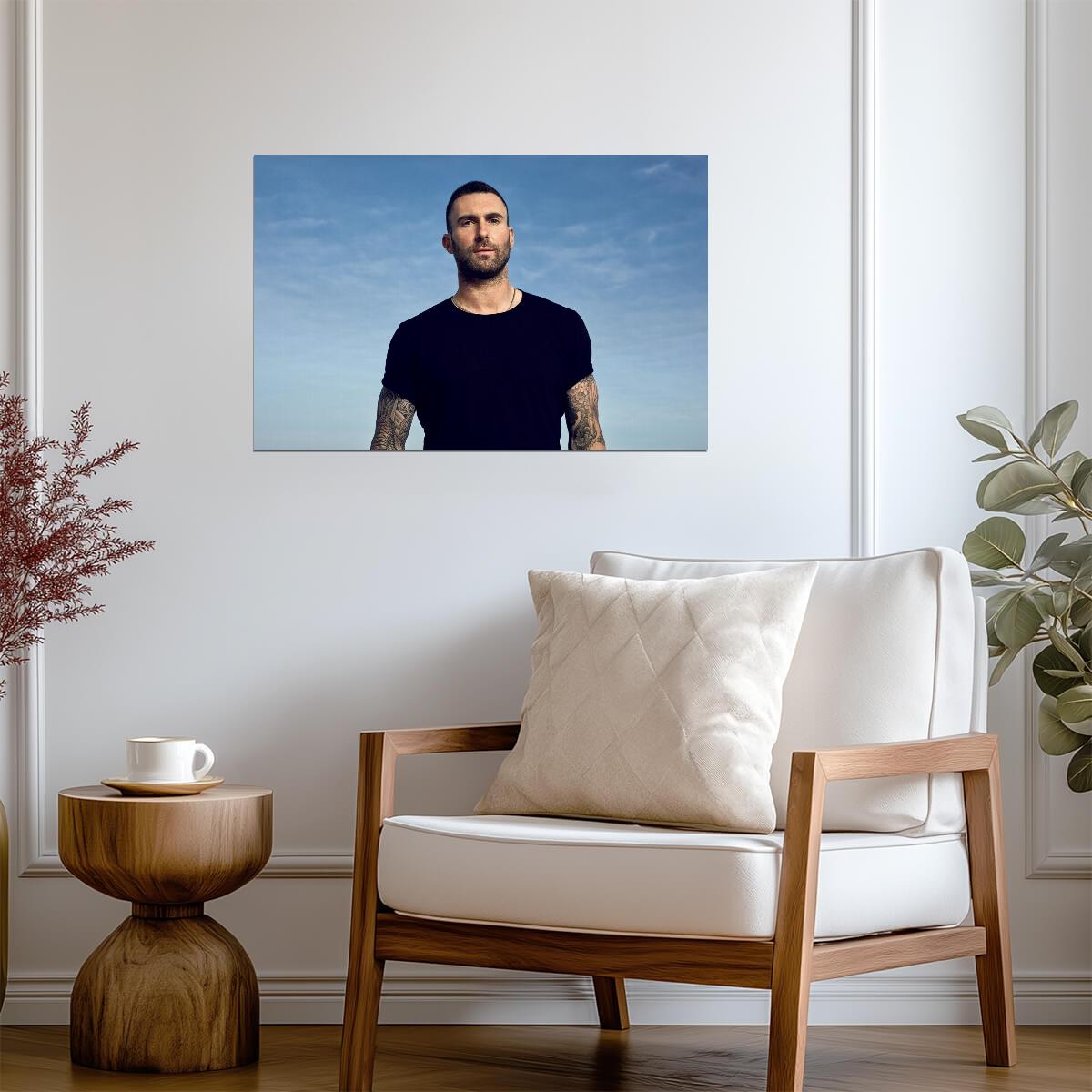 Adam Levine Maroon 5 | Music Poster | Cool Tone Singer Art - Music Poster