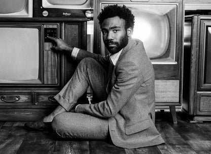 Donald Glover | Black and White Photo | Artist Poster - Celebrities Poster