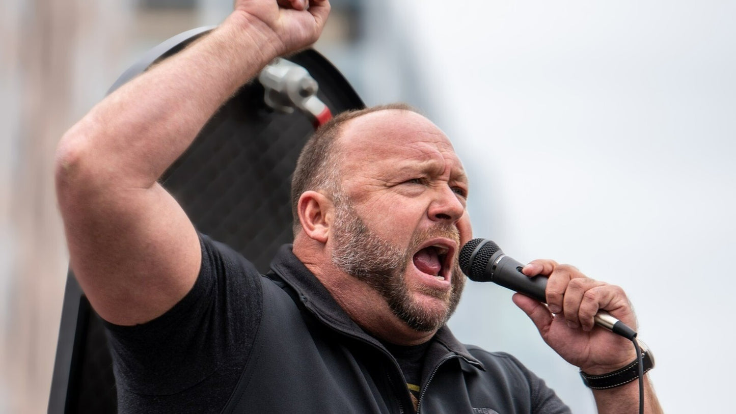 Alex Jones | TV Host Art | Famous Figure Poster - Celebrities Poster
