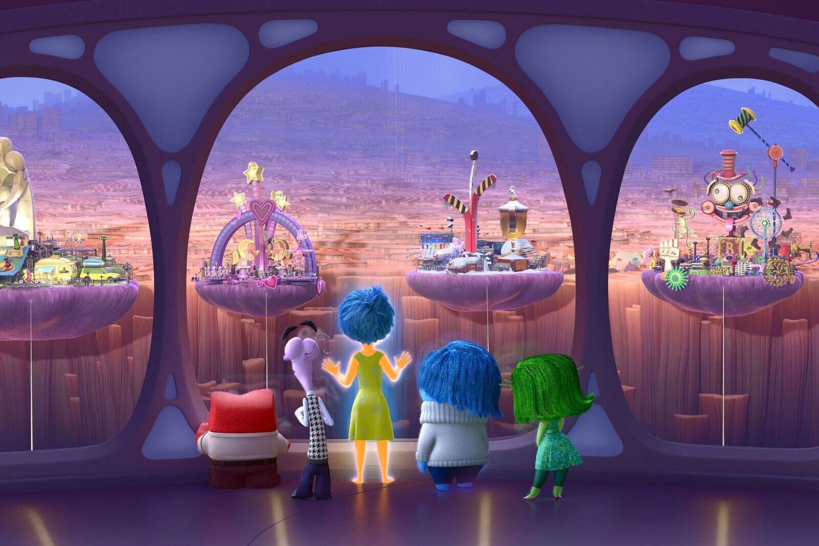Inside Out | Cool Tone Print | Fan Gift Poster - Movies & TV Poster