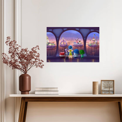 Inside Out | Cool Tone Print | Fan Gift Poster - Movies & TV Poster